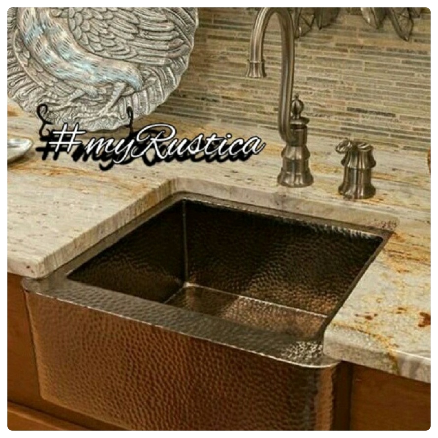 Copper Bar Sink Artisan Made