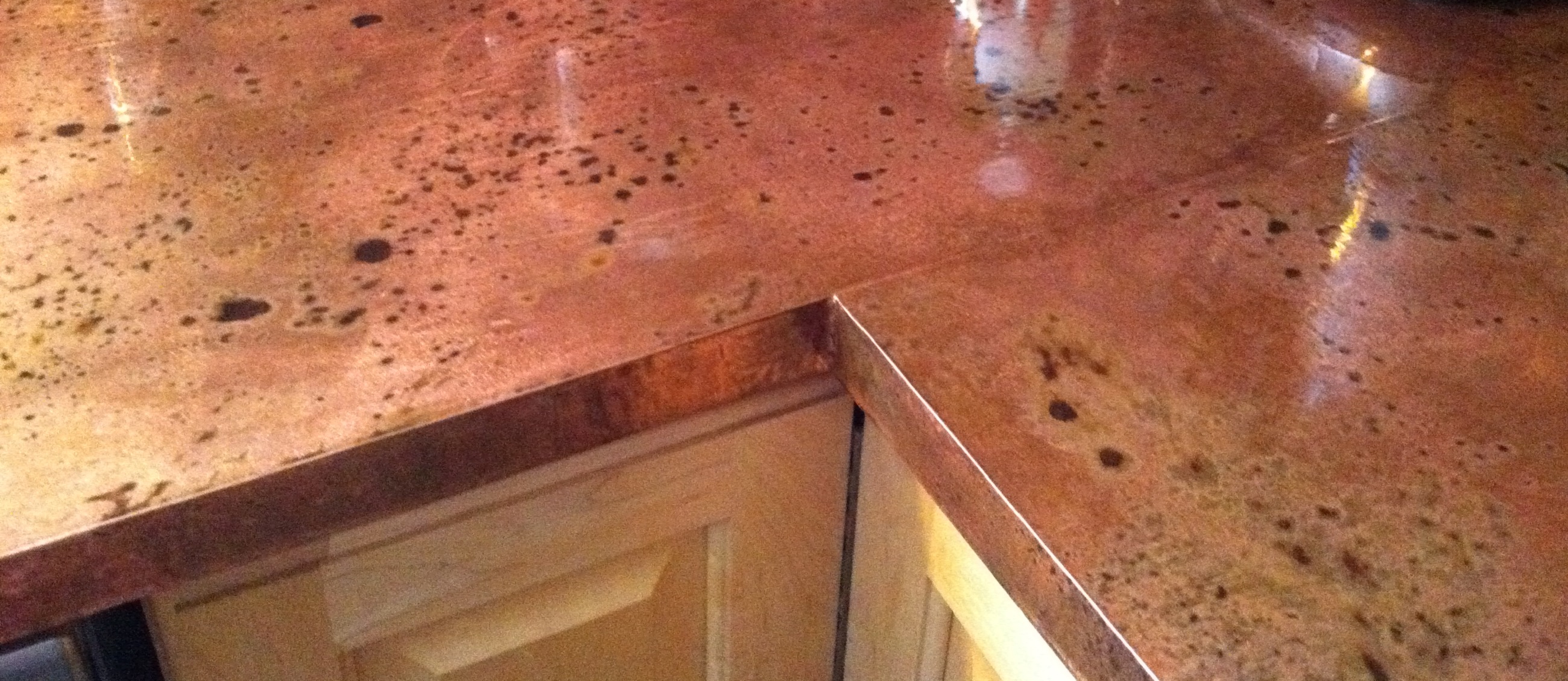 rustica copper table-tops