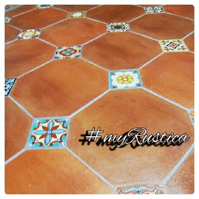 rustic floor tiles from mexico