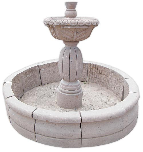 mexican stone fountain