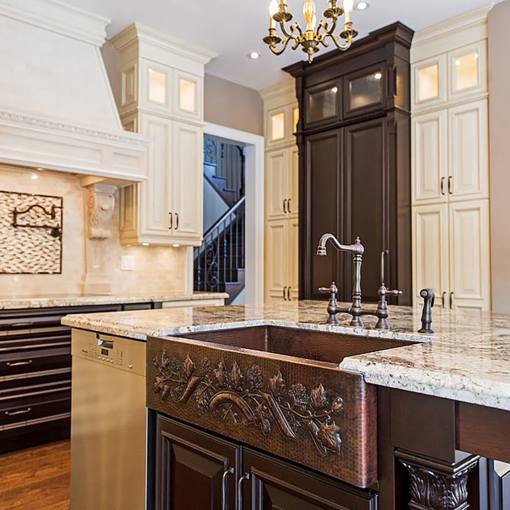 installing farmhouse copper sink installing farmhouse copper sink