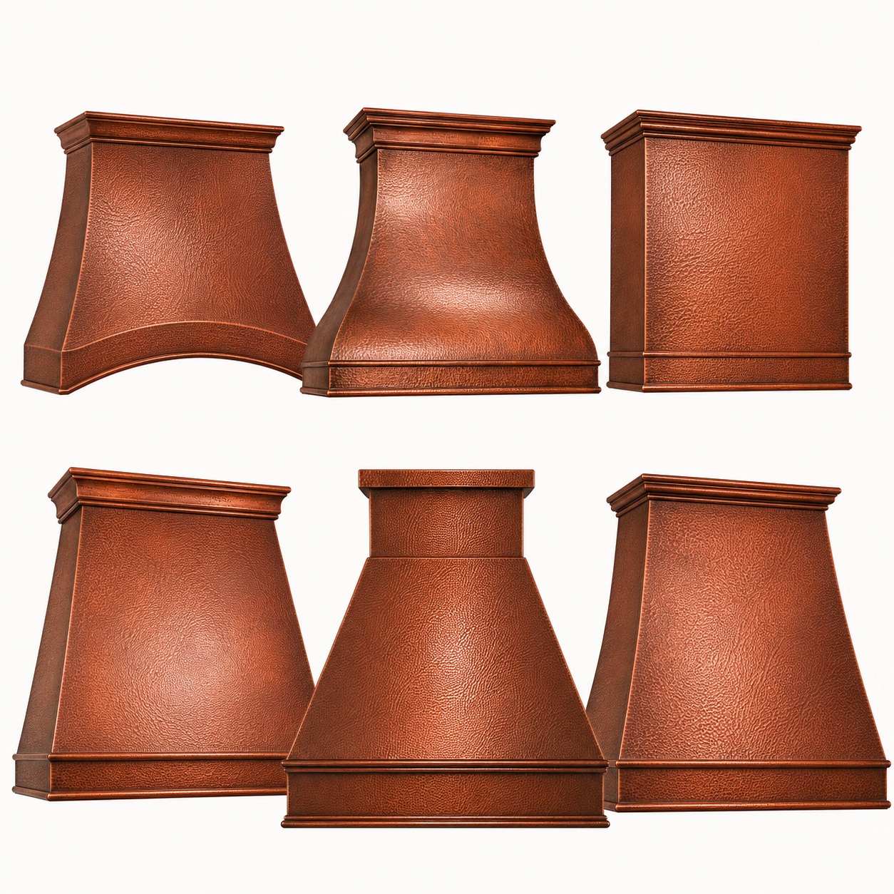 Rustica House copper range hoods
