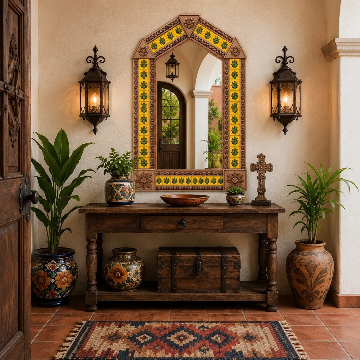 Mexican decorative accents by Rustica House