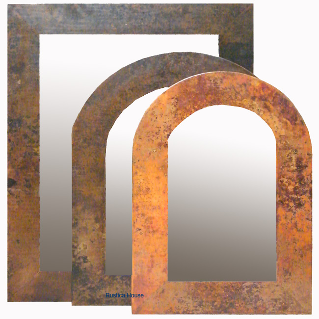 mexican copper mirror