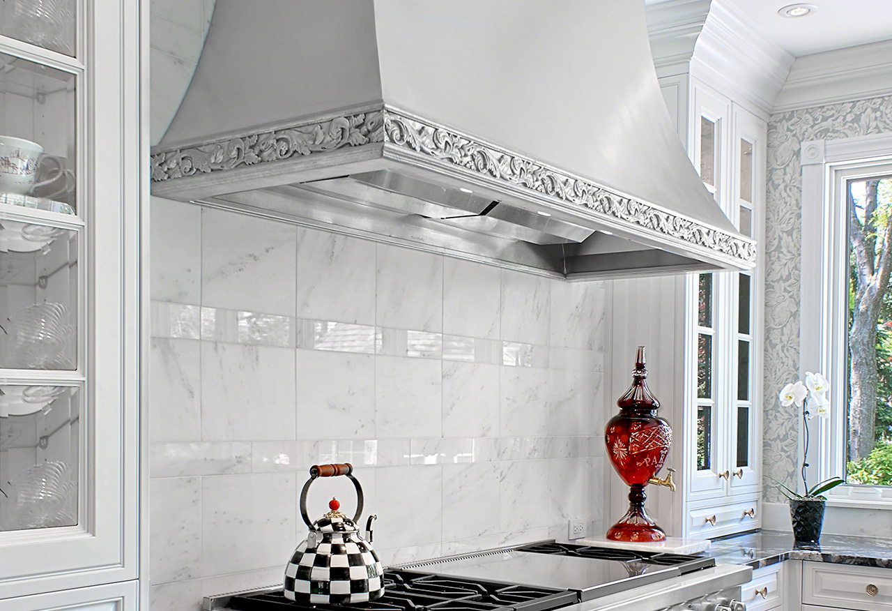 pewter range hoods