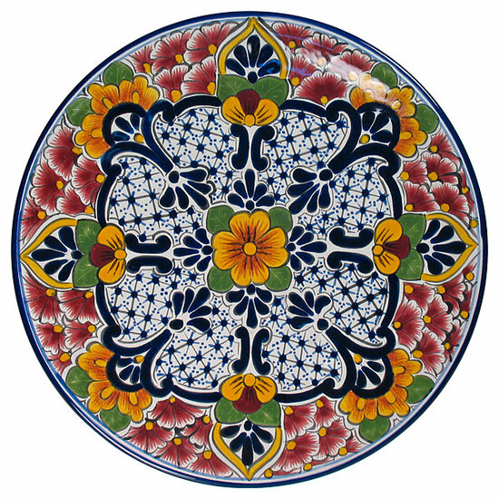 southern decoration from Mexico on the interior wall