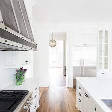 made to order metal kitchen hood made of dark zinc